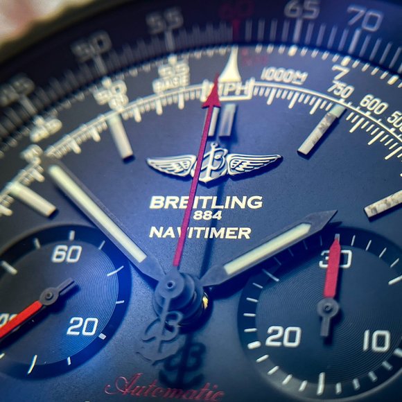 Breitling Navitimer Chronograph B01 Limited Edition Black Steel - 46mm – MB0128 - Picture 16 of 16
